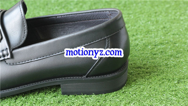 Men Brand Leather Shoes Black